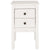 Bedside Cabinet White 40x35x61.5 cm Solid Wood Pine