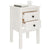 Bedside Cabinets 2 pcs White 40x35x61.5 cm Solid Wood Pine