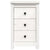 Bedside Cabinet White 40x35x61.5 cm Solid Wood Pine