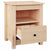 Bedside Cabinet 40x35x49 cm Solid Wood Pine