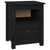 Bedside Cabinets 2 pcs Black 40x35x49 cm Solid Wood Pine