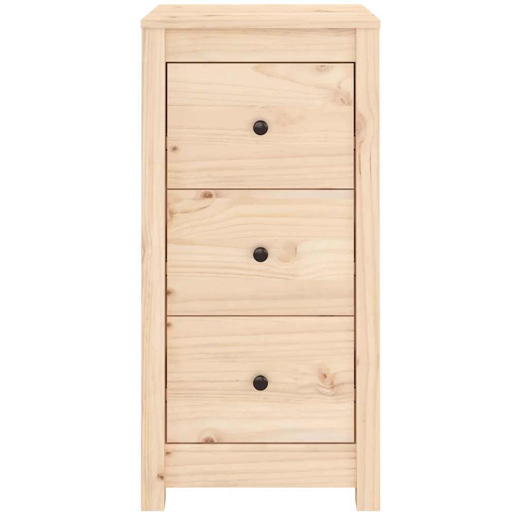 Sideboards 2 pcs 40x35x80 cm Solid Wood Pine