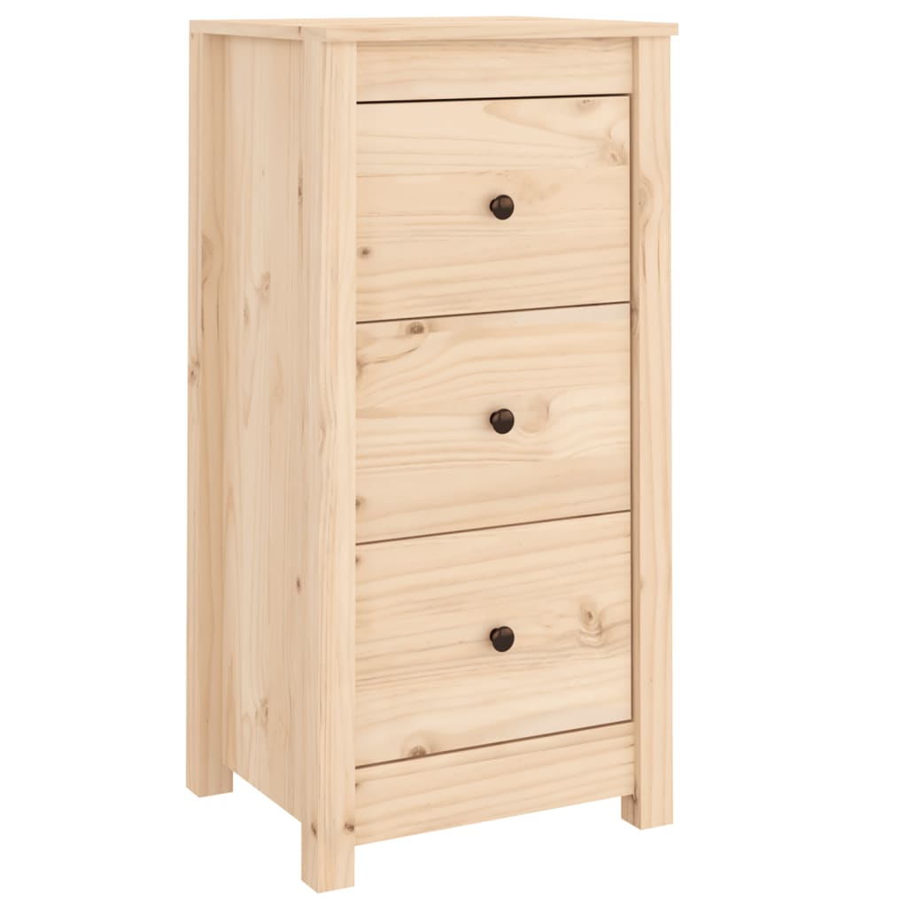 Sideboards 2 pcs 40x35x80 cm Solid Wood Pine