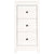 Sideboards 2 pcs White 40x35x80 cm Solid Wood Pine