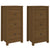 Sideboards 2 pcs Honey Brown 40x35x80 cm Solid Wood Pine