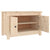 Shoe Cabinet 70x38x45.5 cm Solid Wood Pine