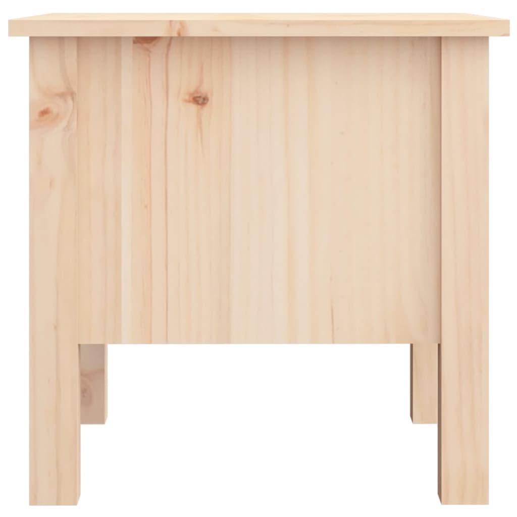 Side Tables 2 pcs 40x40x39 cm Solid Wood Pine