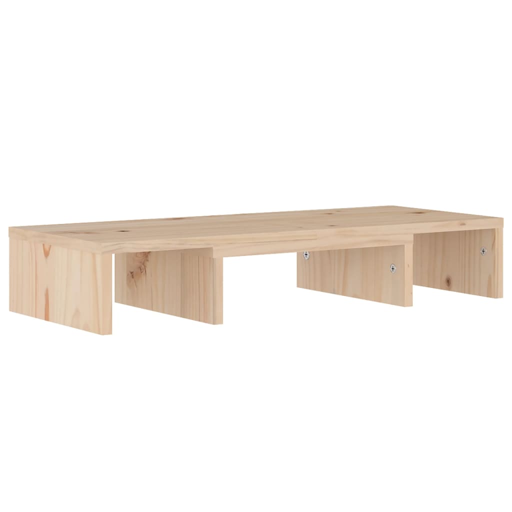 Monitor Stand 60x24x10.5 cm Solid Wood Pine