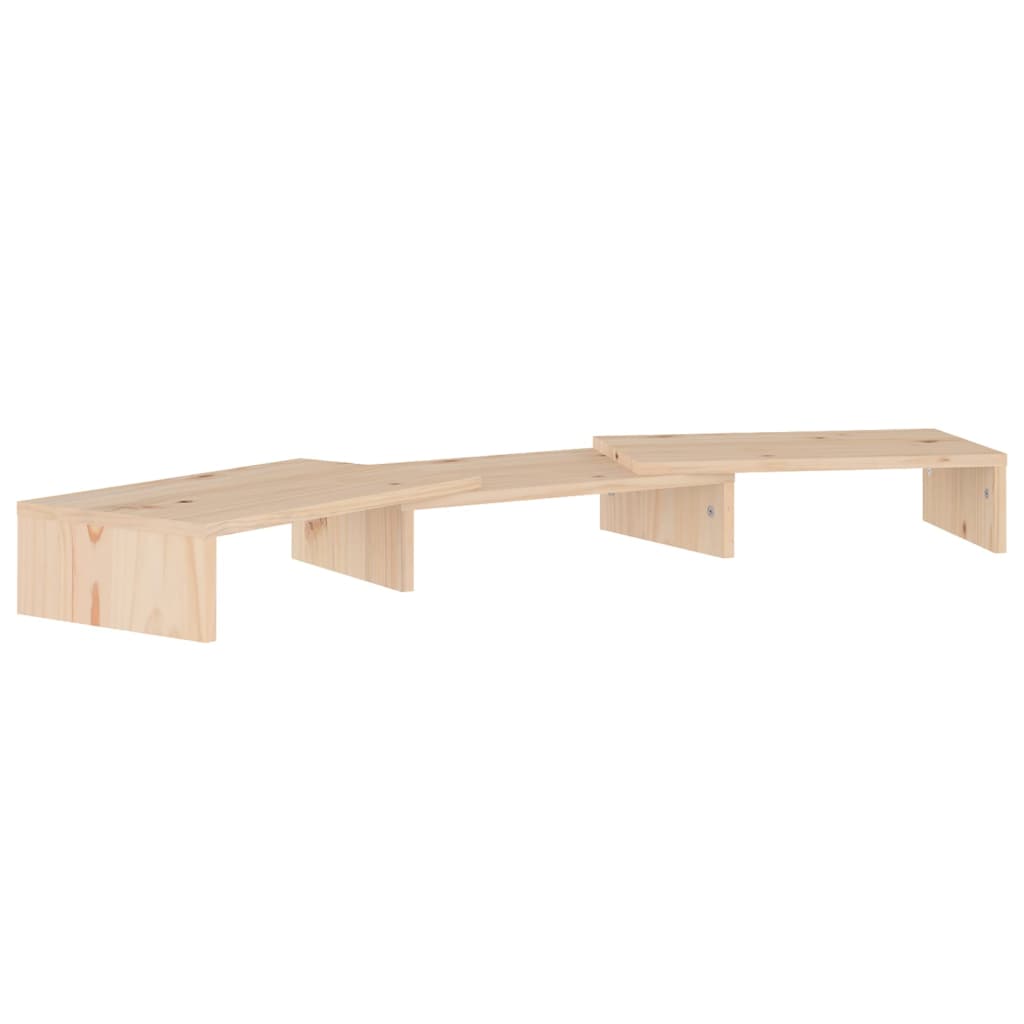 Monitor Stand 80x24x10.5 cm Solid Wood Pine