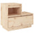 Bedside Cabinet 60x34x51 cm Solid Wood Pine