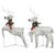 Christmas Reindeers 2 pcs Gold 40 LEDs