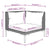 9 Piece Garden Lounge Set with Cushions Poly Rattan Dark Grey