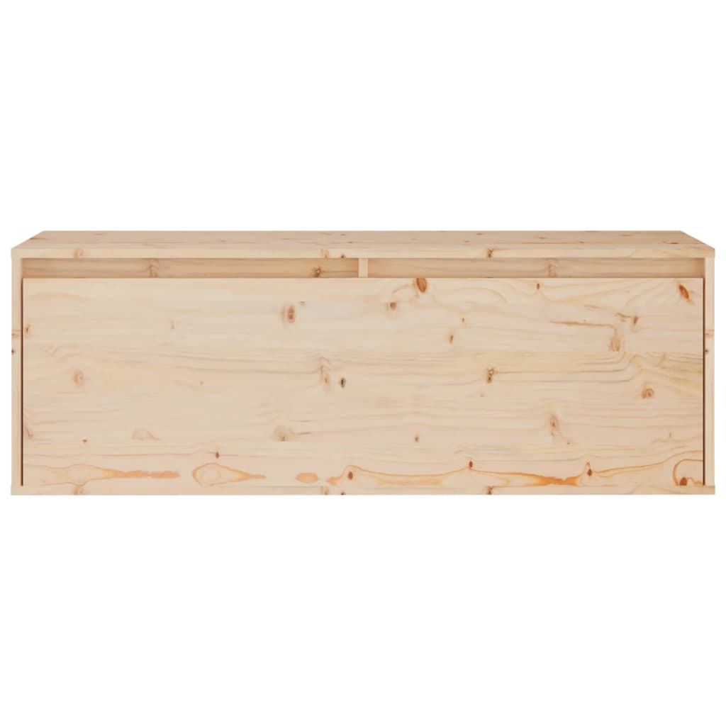 TV Cabinets 3 pcs Solid Wood Pine