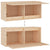 TV Cabinets 5 pcs Solid Wood Pine