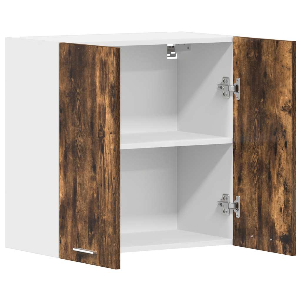 Hanging Cabinet Lyon Smoked Oak 60x31x60 cm Engineered Wood