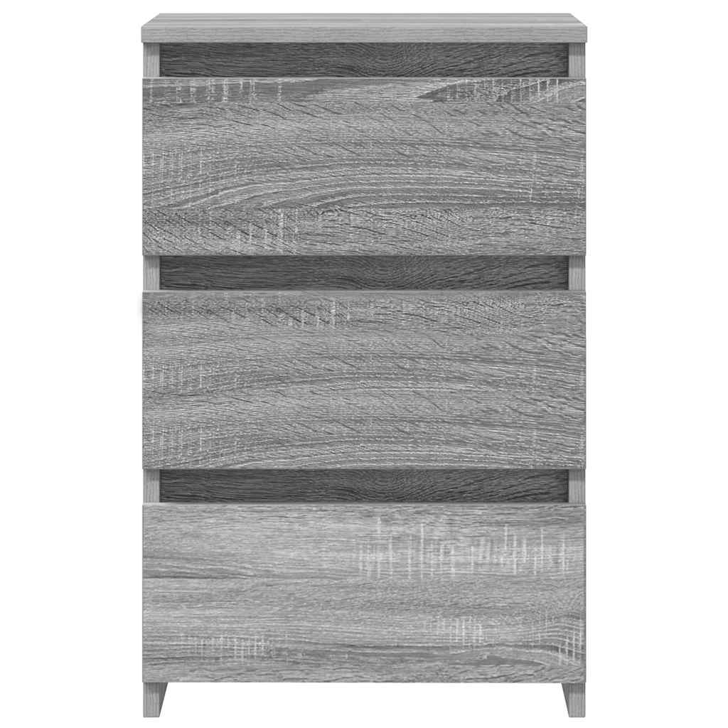 Bed Cabinets 2 pcs  Grey Sonoma 40x35x62.5 cm Engineered Wood