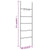 Towel Rack Ladder with 5 Tiers Black 58x175 cm Iron