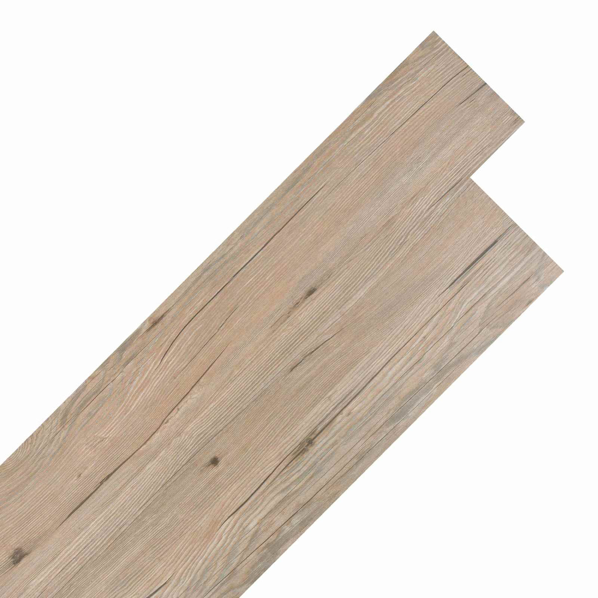 Flooring Planks 18 pcs Oak Brown 2.51 m² PVC