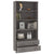 Highboard "HAMAR" Solid Wood Pine Light Grey