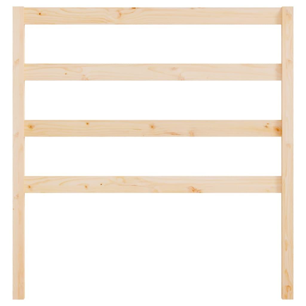 Bed Headboard 96 cm Solid Wood Pine