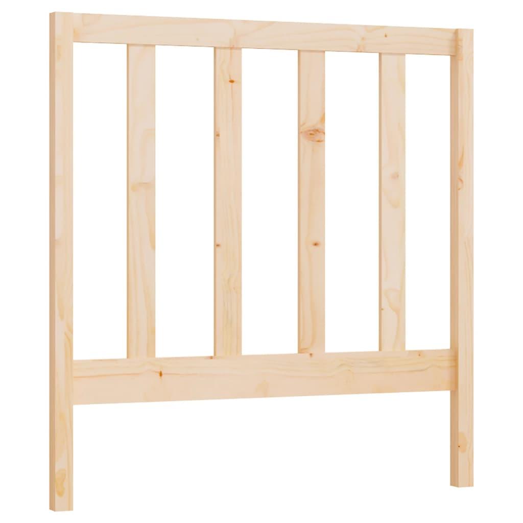 Bed Headboard 96 cm Solid Wood Pine