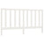 Bed Headboard White 186 cm Solid Wood Pine