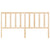 Bed Headboard 186 cm Solid Wood Pine