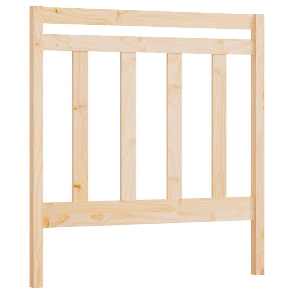 Bed Headboard 96 cm Solid Wood Pine