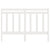 Bed Headboard White 141 cm Solid Wood Pine