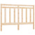 Bed Headboard 156 cm Solid Wood Pine