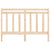 Bed Headboard 156 cm Solid Wood Pine