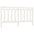 Bed Headboard White 186 cm Solid Wood Pine