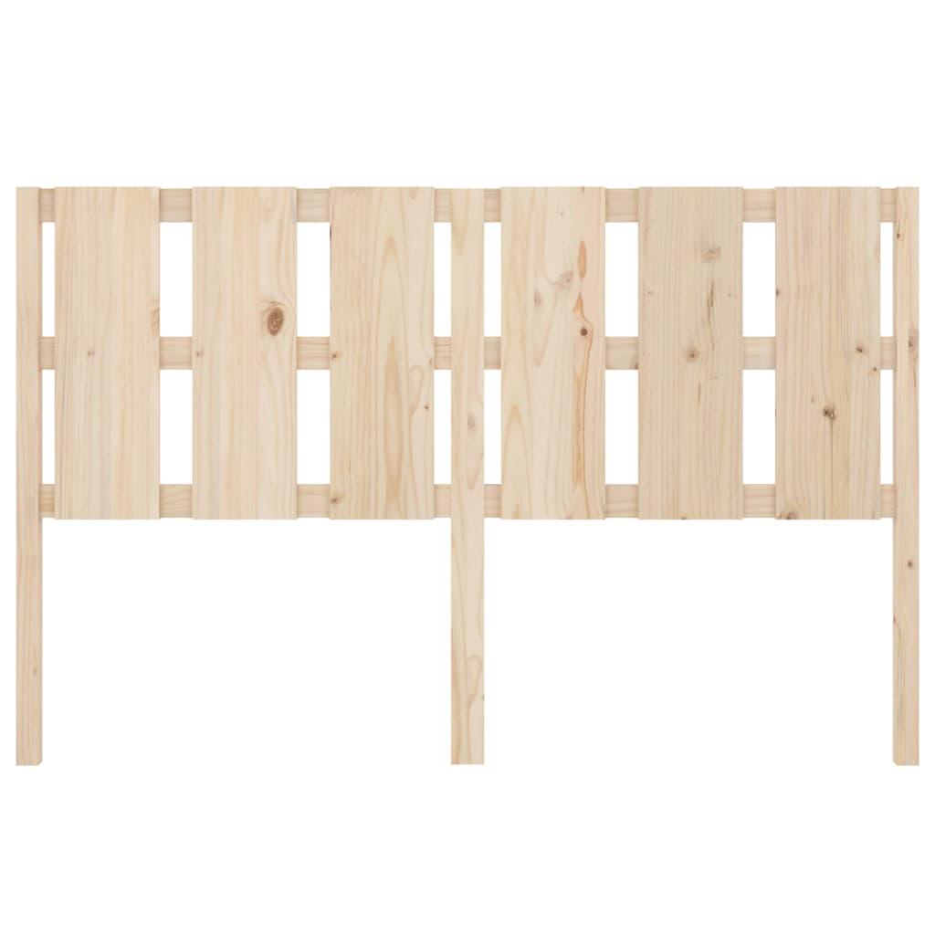 Bed Headboard 155.5 cm Solid Wood Pine