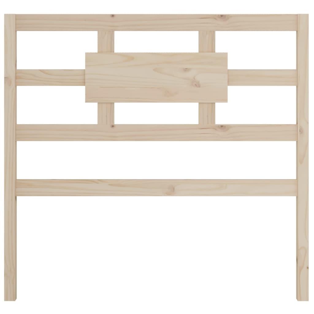 Bed Headboard 95.5 cm Solid Wood Pine