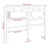 Bed Headboard Black 140.5 cm Solid Wood Pine