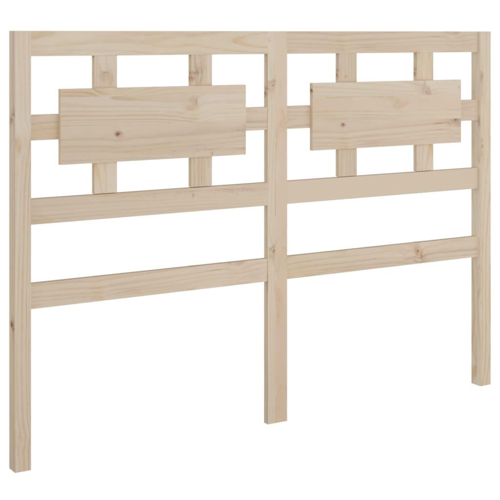 Bed Headboard 155.5 cm Solid Wood Pine