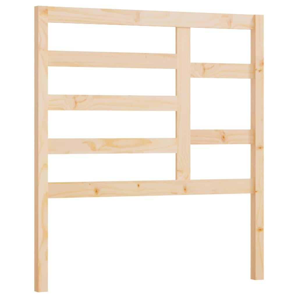 Bed Headboard 96 cm Solid Wood Pine