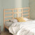 Bed Headboard 141 cm Solid Wood Pine