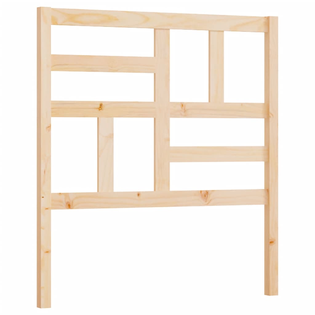 Bed Headboard 96 cm Solid Wood Pine