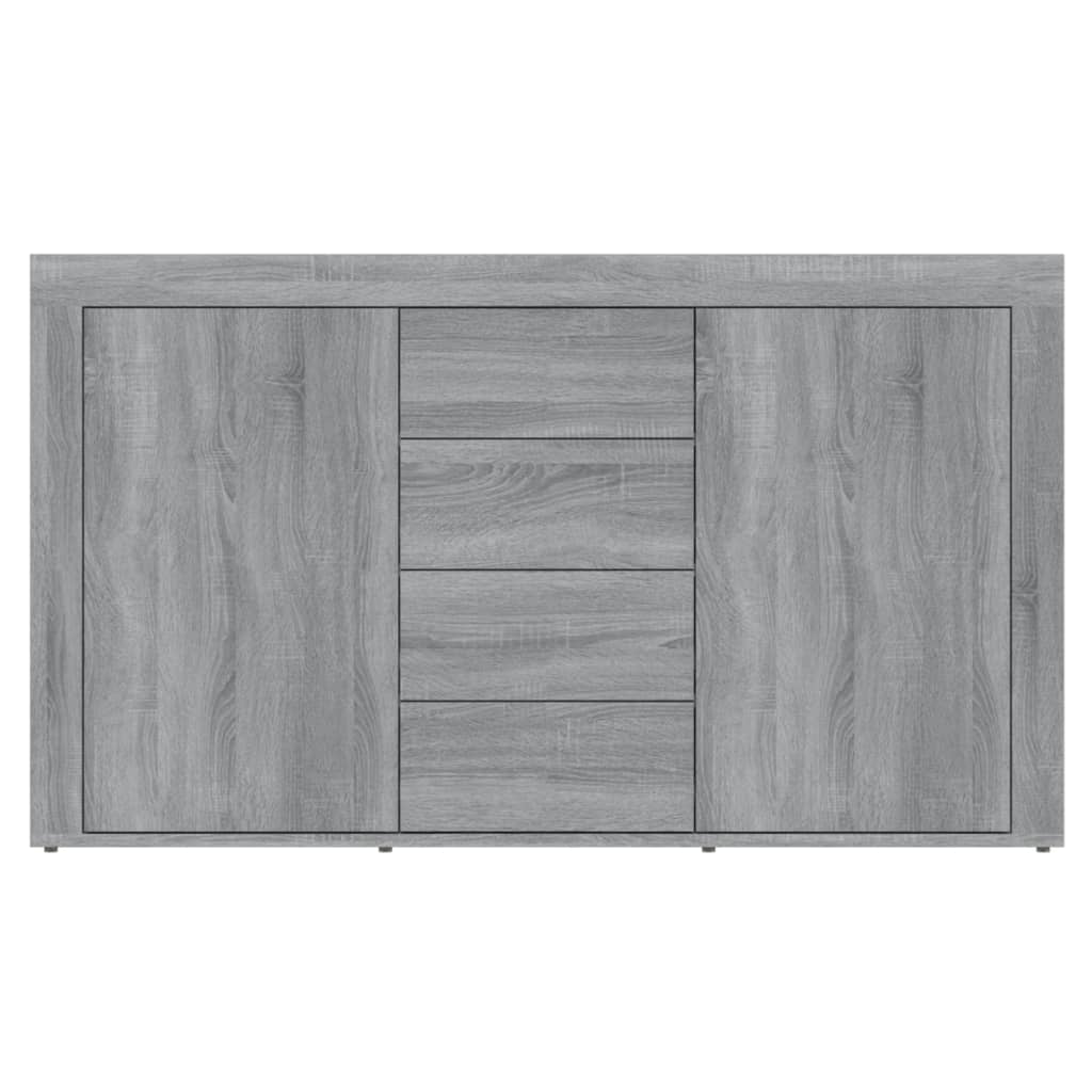 Sideboard Grey Sonoma 120x36x69 cm Engineered Wood