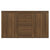 Sideboard Brown Oak 120x36x69 cm Engineered Wood