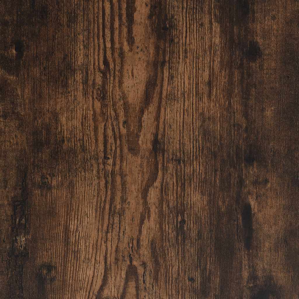Monitor Stand Smoked Oak 100x24x13 cm Engineered Wood