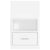 Wall-mounted Bedside Cabinet White