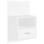 Wall-mounted Bedside Cabinets 2 pcs White