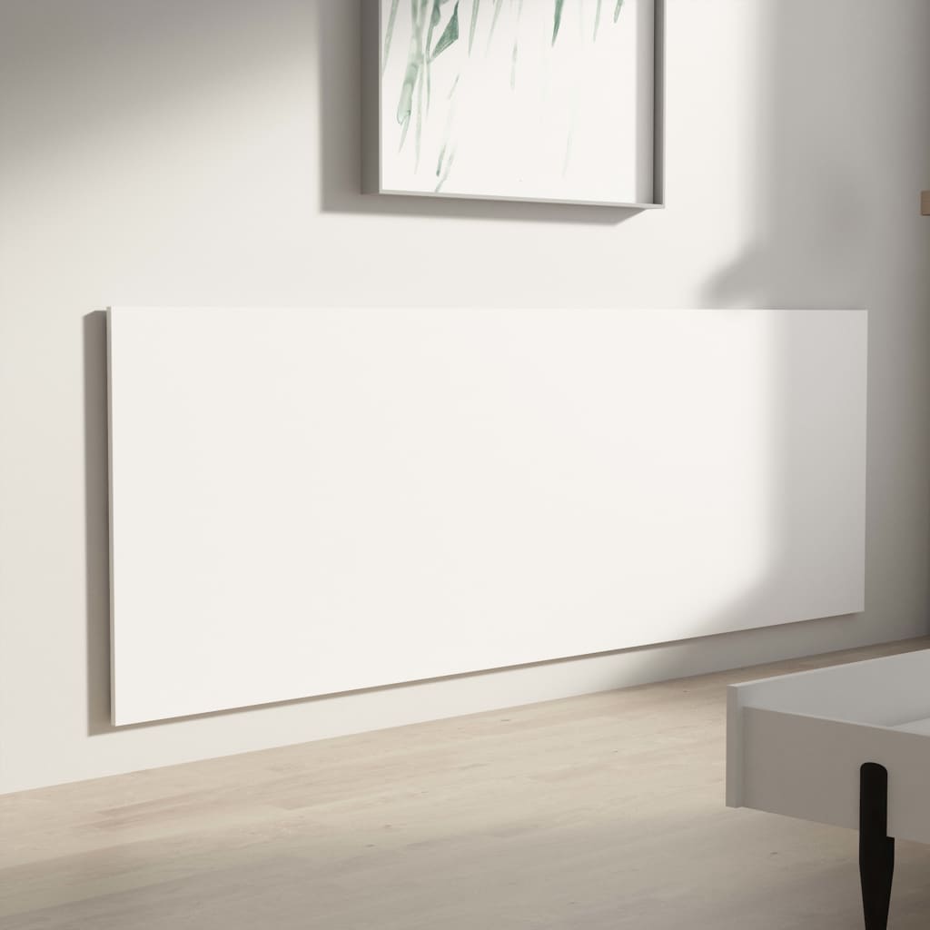 Wall Headboard White 240x1.5x80 cm Engineered Wood