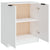 Sideboard White 60x30x70 cm Engineered Wood