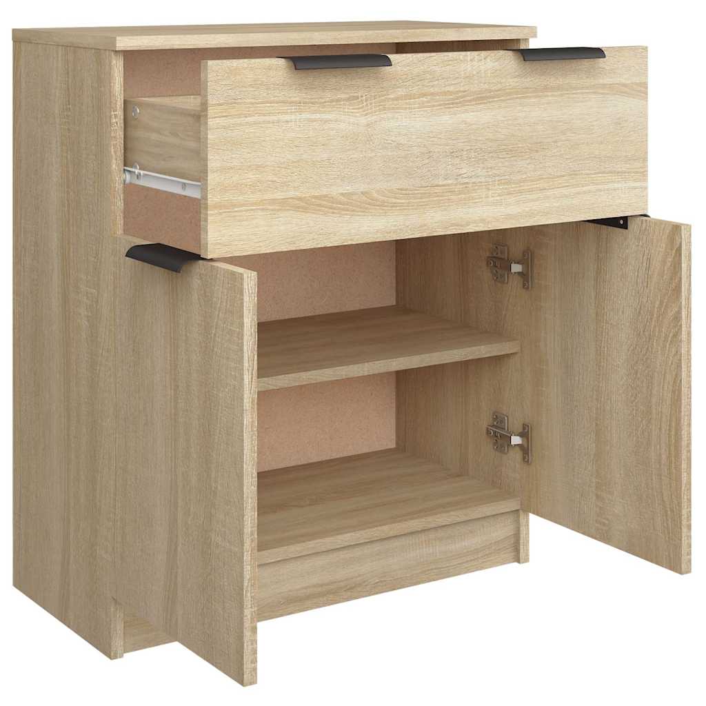 Sideboard Sonoma Oak 60x30x70 cm Engineered Wood