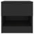 Bedside Cabinets 2 pcs Black Engineered Wood