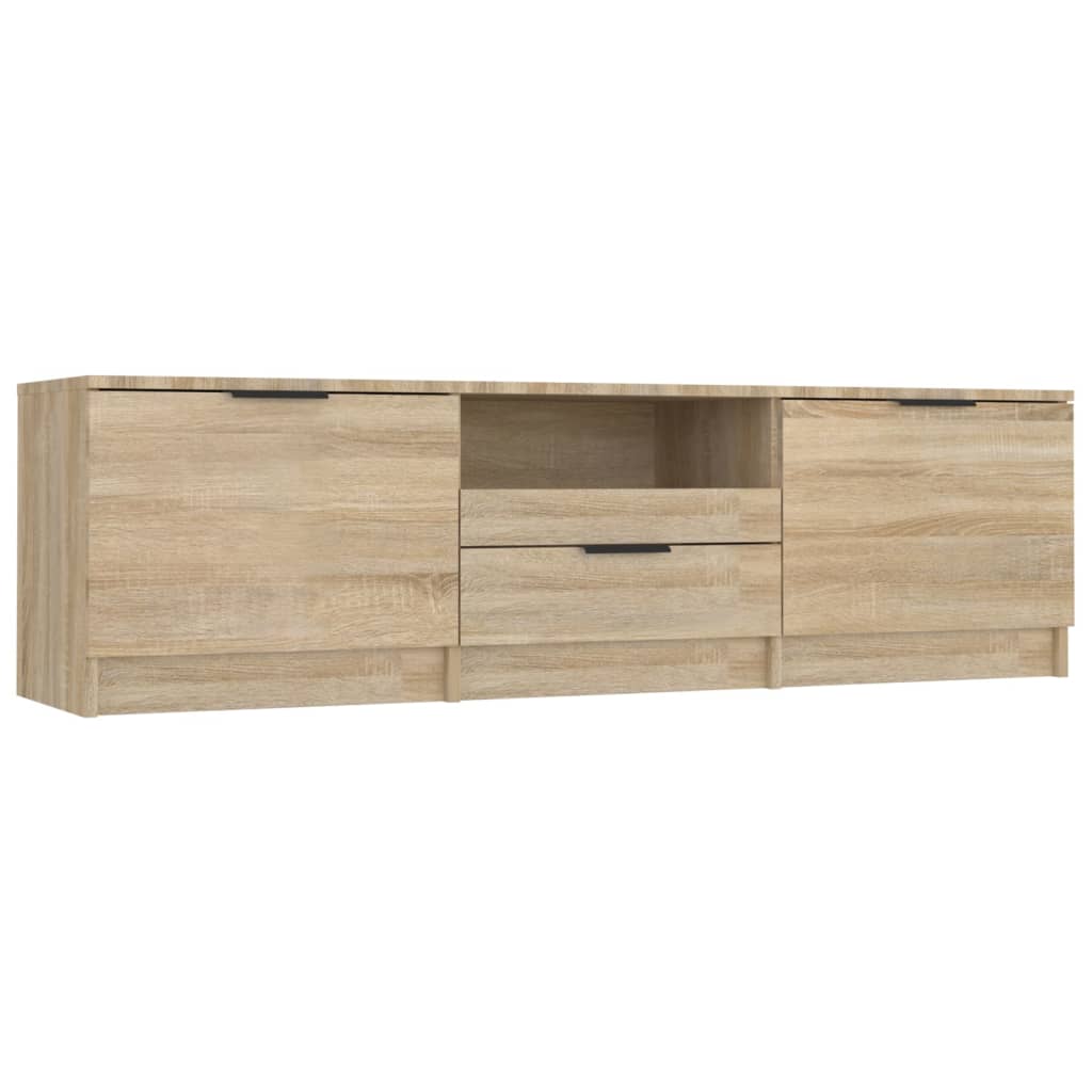 TV Cabinet Sonoma Oak 140x35x40 cm Engineered Wood