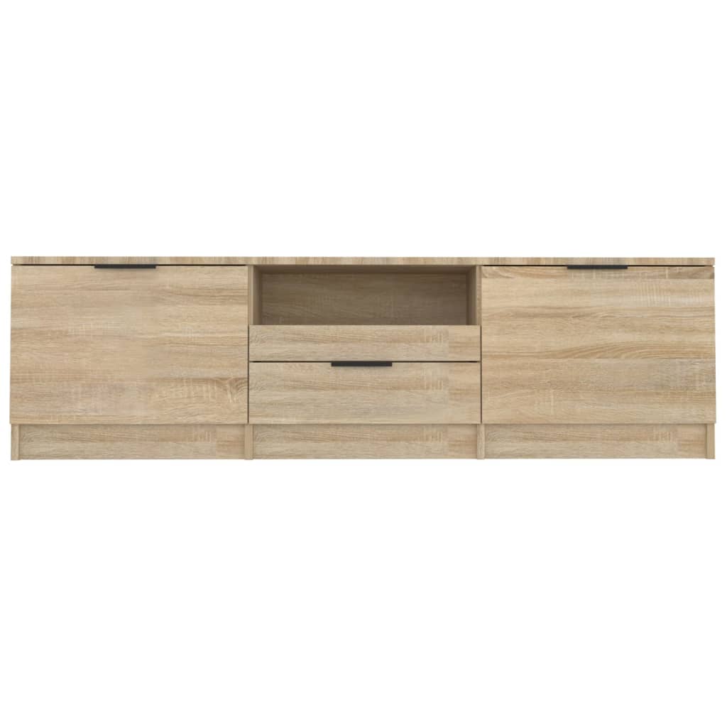 TV Cabinet Sonoma Oak 140x35x40 cm Engineered Wood